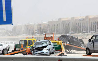 Abu-Dhabi: Accident în lanţ cu 127 de maşini, cauzat de ceaţă