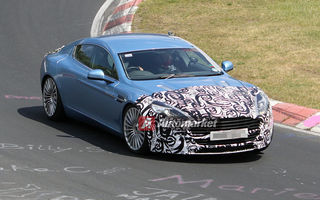 FOTO EXCLUSIV* : Aston Martin testează o versiune S a lui Rapide
