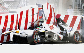 Glisierele care au provocat accidentul lui Perez, îndepărtate pentru 2012