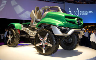 Mercedes a creat un concept aniversar: Unimog Cabrio