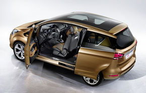 Ford B-Max de serie este aşteptat abia la Geneva 2012
