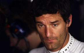 Webber admite că are dificultăţi din cauza pneurilor