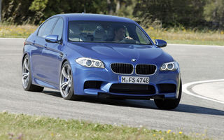 Noul BMW M5, mai rapid decât Panamera şi E63 AMG pe Nurburgring