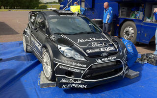 VIDEO: Ford testează Fiesta RS WRC în Franţa