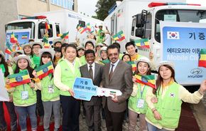 Hyundai va dona zece clinici mobile ţărilor africane