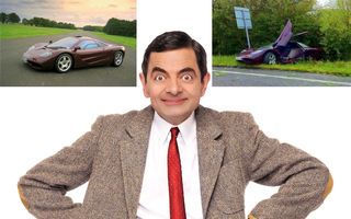Mr. Bean a făcut accident cu un McLaren F1