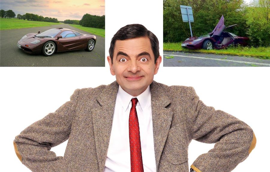 Mr Bean A Făcut Accident Cu Un Mclaren F1 Automarket