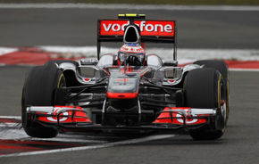 Button va pilota un McLaren pe străzile din Manchester