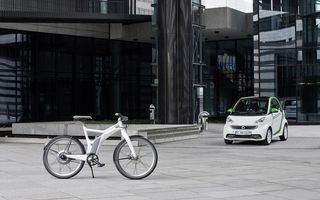 Smart prezintă o bicicletă electrică la Frankfurt