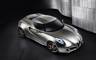 Frankfurt: Alfa Romeo vine doar cu 4C Concept