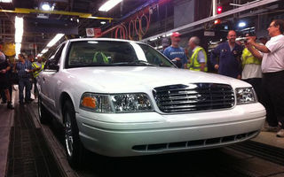 A fost asamblat ultimul Ford Crown Victoria