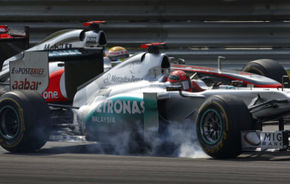 Schumacher îşi apără stilul de pilotaj de la Monza