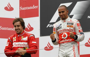 Alonso şi Hamilton: "Vettel merită să câştige titlul"