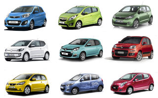 ANALIZĂ: 2012 va fi anul maşinilor mini de oraş - apar 10 modele complet noi
