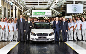Skoda a fabricat 10 milioane de maşini la Mlada Boleslav