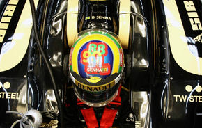 Bruno Senna poartă o cască specială în amintirea lui Ayrton Senna