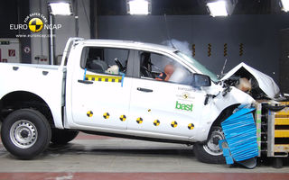 EuroNCAP a testat 12 modele noi: Ford Ranger - primul pick-up cu 5 stele