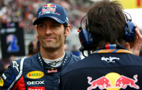 Webber: "Red Bull şi Vettel mă sprijină să termin pe locul doi"