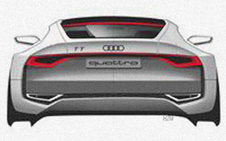 Prima schiţă a viitorului Audi TT Quattro, conceptul care anunţă noul TT