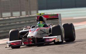 Marinescu a abandonat în a doua cursă de GP2 din Abu Dhabi