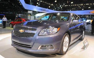 LA SHOW LIVE: Standul Chevrolet a expus noul Malibu