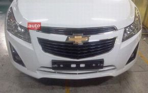 Chevrolet Cruze facelift - prima imagine frontală