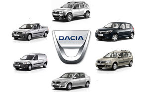 Dacia în 2011: scădere în România, creştere în Europa