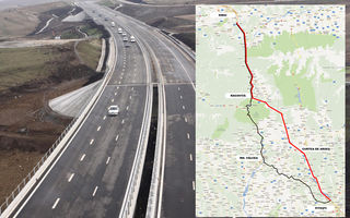 Autostrada Piteşti-Sibiu: licitaţie la toamnă, fonduri de la Uniunea Europeană. Vezi pe unde va trece
