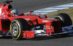 Teste Jerez, ziua 4: Alonso, cel mai bun timp. Vettel, niciun tur cronometrat