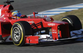 Alonso încheie testele de la Jerez pe primul loc