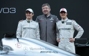 Brawn: "Noul monopost Mercedes, un pas înainte faţă de 2011"