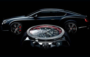 Breitling GMT V8 - un cronograf în cinstea noului Bentley Continental GT V8