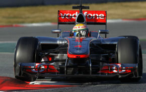 Hamilton, mulţumit de viteza monopostului McLaren