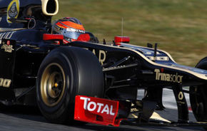 Grosjean, cel mai rapid în prima zi de teste de la Barcelona