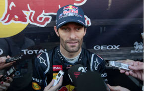 Webber: "Toată lumea vrea să învingă Red Bull"