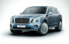 Bentley lucrează deja la versiunea de producţie a SUV-ului său