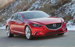 Mazda: Viitorul Mazda6 va prelua 80% din trăsăturile conceptului Takeri