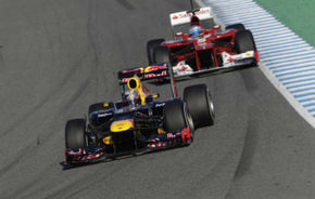 Ferrari: "Red Bull, mai rapizi decat restul echipelor cu jumatate de secunda"