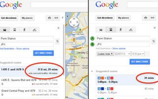Google Maps a reactivat funcţia de estimare a timpului de călătorie în funcţie de trafic