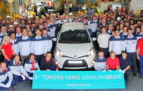 Toyota a început în Franţa producţia noului Yaris Hybrid