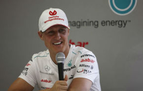 Schumacher, încântat de echilibrul de forţe din sezonul 2012