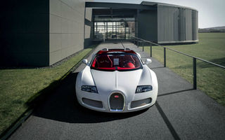 Bugatti Veyron Grand Sport Wei Long: porţelan şi imprimeuri cu dragoni