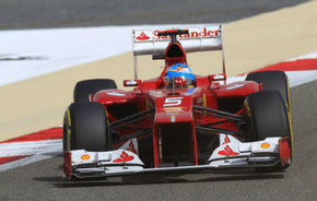 Ferrari testează joi primele update-uri majore pentru monopostul F2012