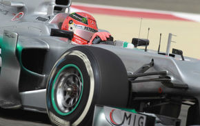 Schumacher: "Pneurile Pirelli sunt ca nişte ouă crude"