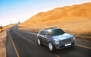 SUV-ul Bentley se pregăteşte să debuteze în Raliul Dakar 2012