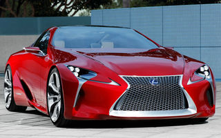 Lexus ar putea introduce grila faţă a conceptul LF-LC în toată gama