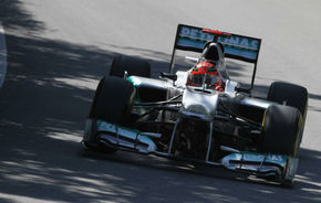 Mercedes modifică sistemul DRS de pe monopostul lui Schumacher