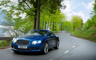 Bentley Continental GT Speed - primele imagini şi informaţii