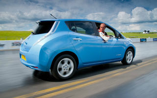 Nissan Leaf va alerga la Goodwood în marşarier