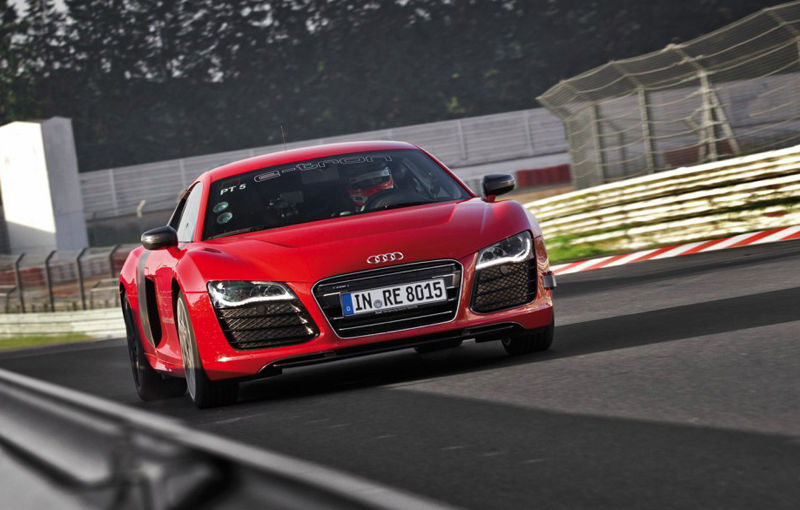 Record mondial pe Nurburgring pentru versiunea electrică a lui Audi R8 - Poza 6